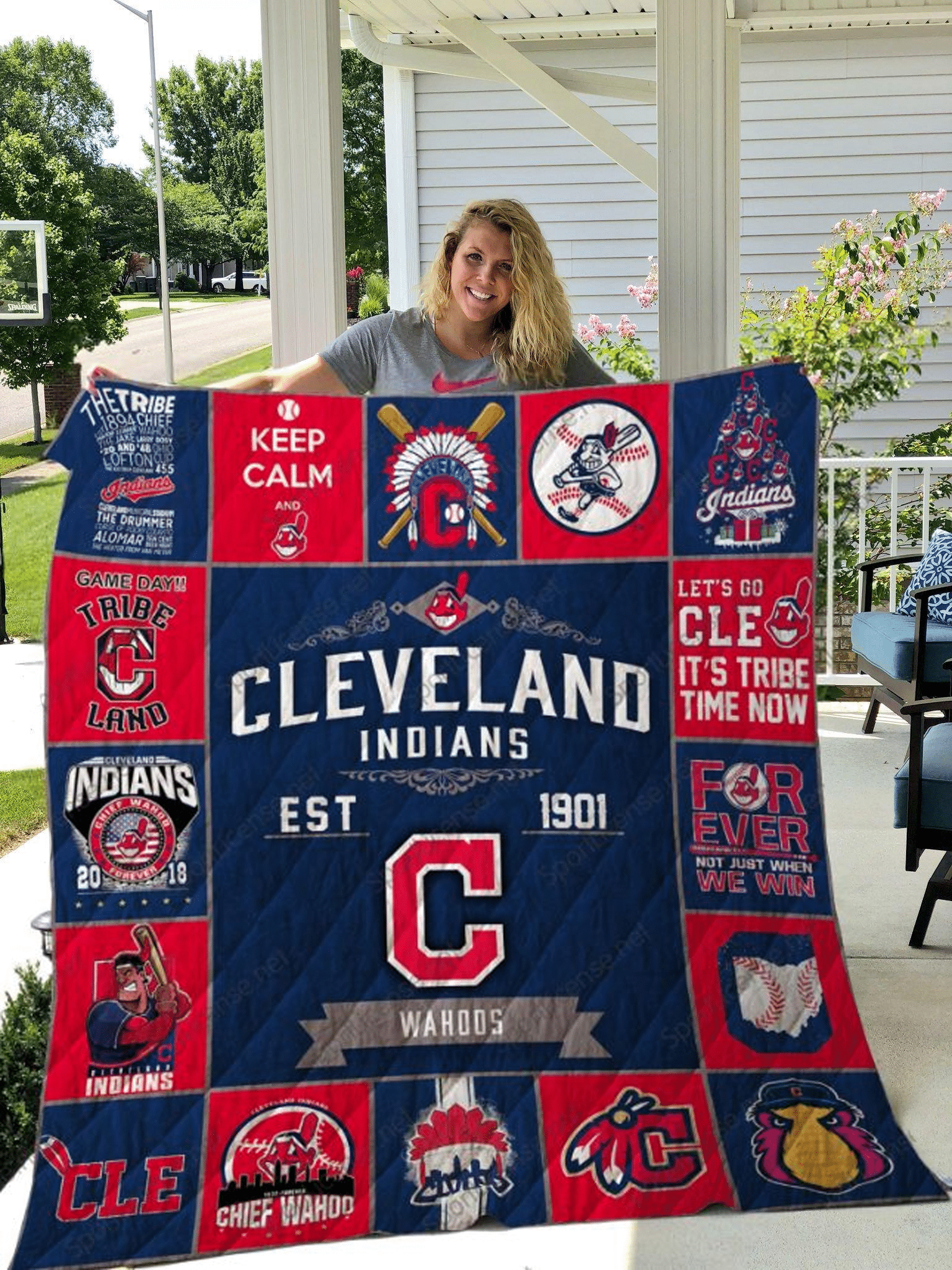 Cleveland Guardians Blanket 1 Cleveland Guardians Blanket