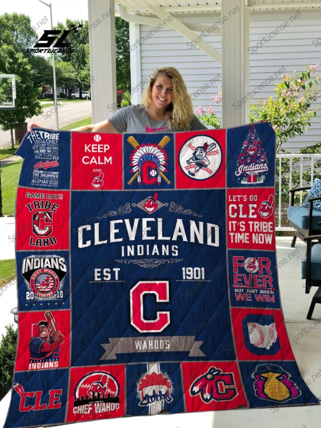 Cleveland Indians I2 Blanket 1 Cleveland Indians I2 Blanket