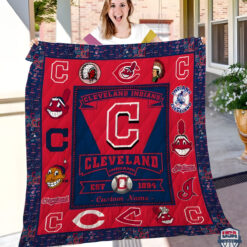 Cleveland Indians I3 Blanket