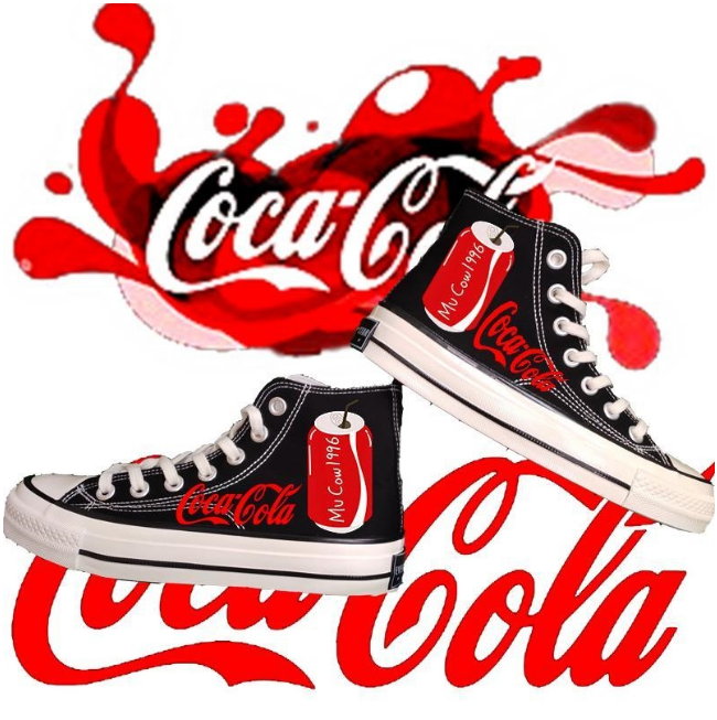 Coca Cola High Top Shoes 1 Coca Cola High Top Shoes