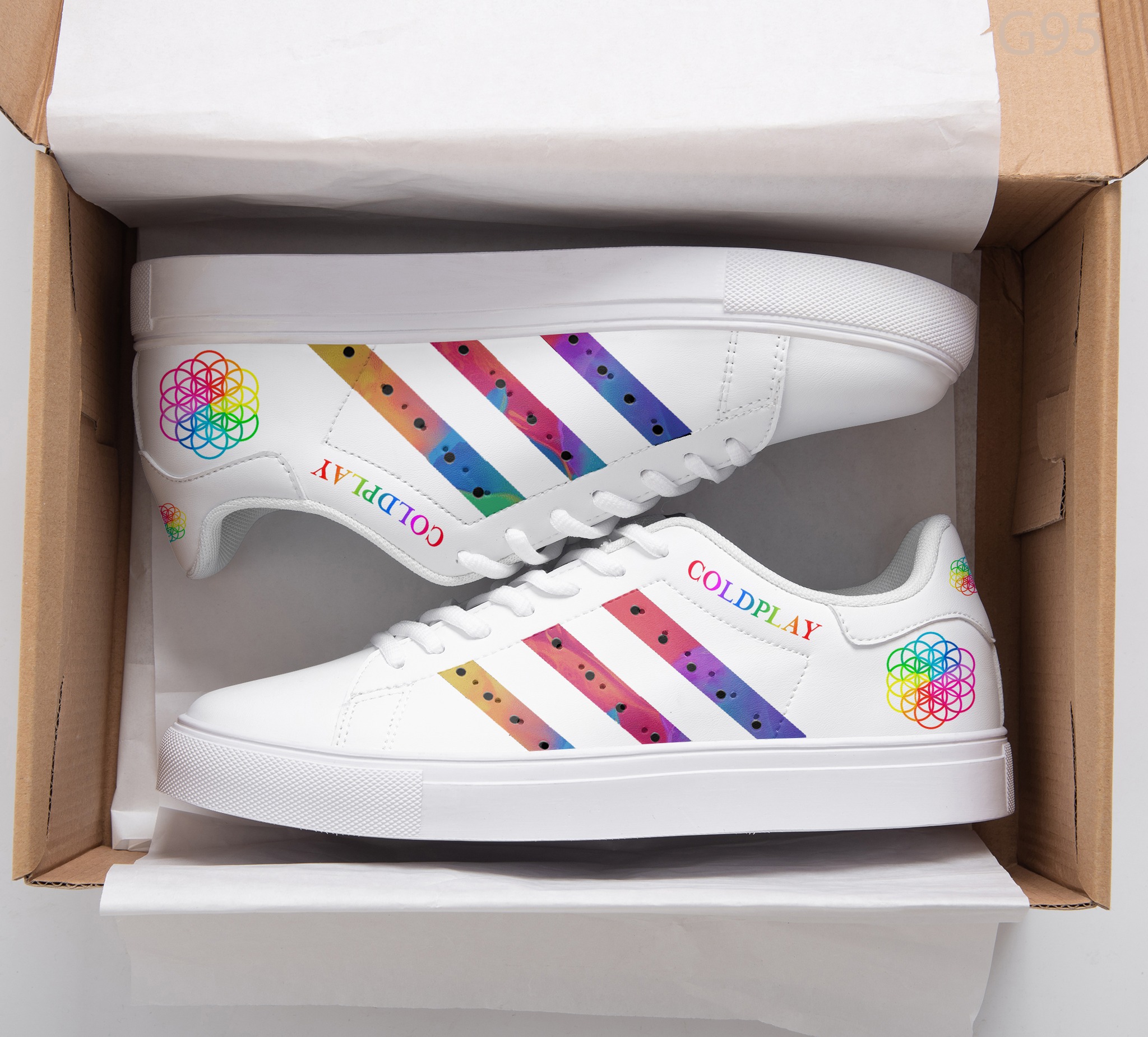 Coldplay Stan Smith Shoes 1 Coldplay Stan Smith Shoes