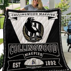 Collingwood Magpies Blanket