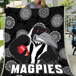 Collingwood Magpies Blanket