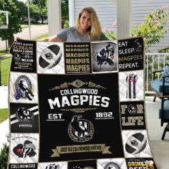 Collingwood Magpies Lover Blanket