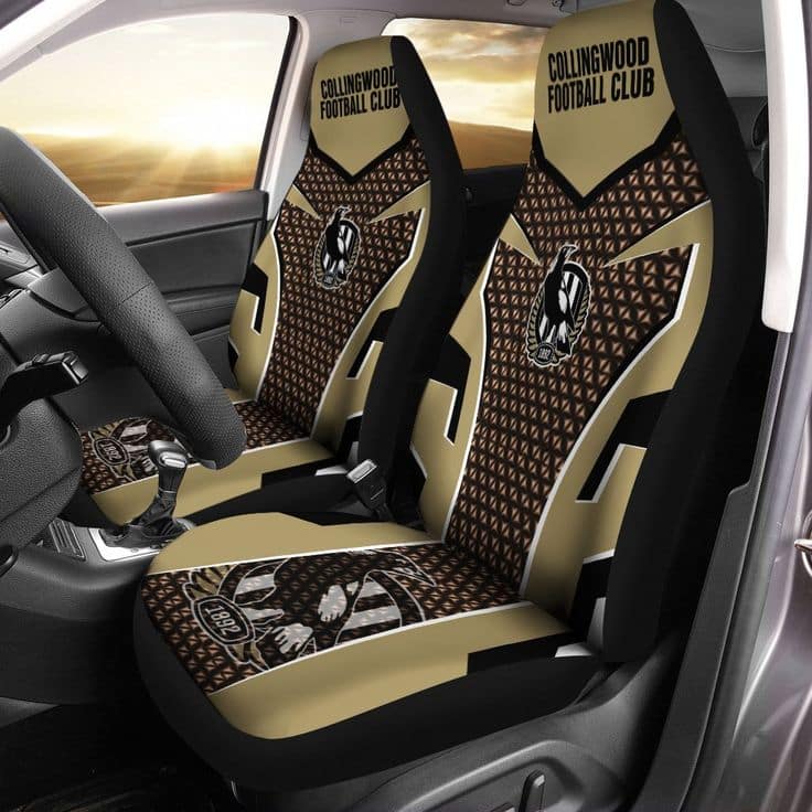 Collingwood Magpies Seat Covers 1 Collingwood Magpies Seat Covers