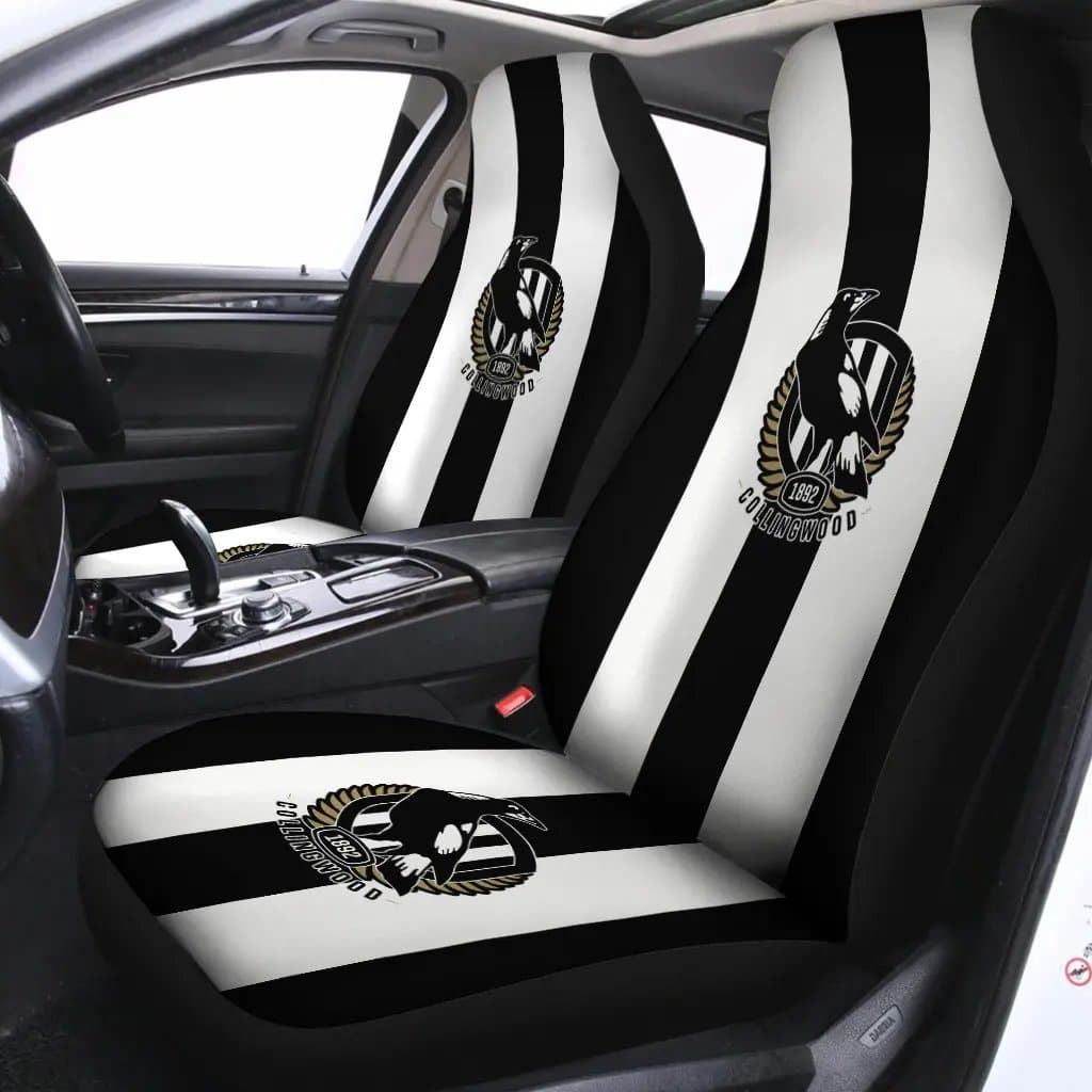 Collingwood Magpies Seat Covers 1 Collingwood Magpies Seat Covers