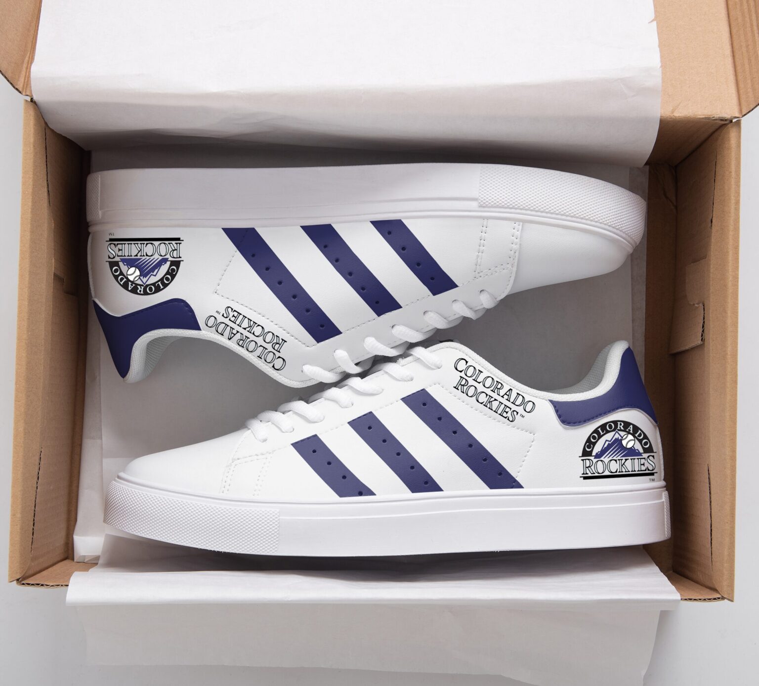 Colorado Rockies Stan Smith Shoes 1 Colorado Rockies Stan Smith Shoes