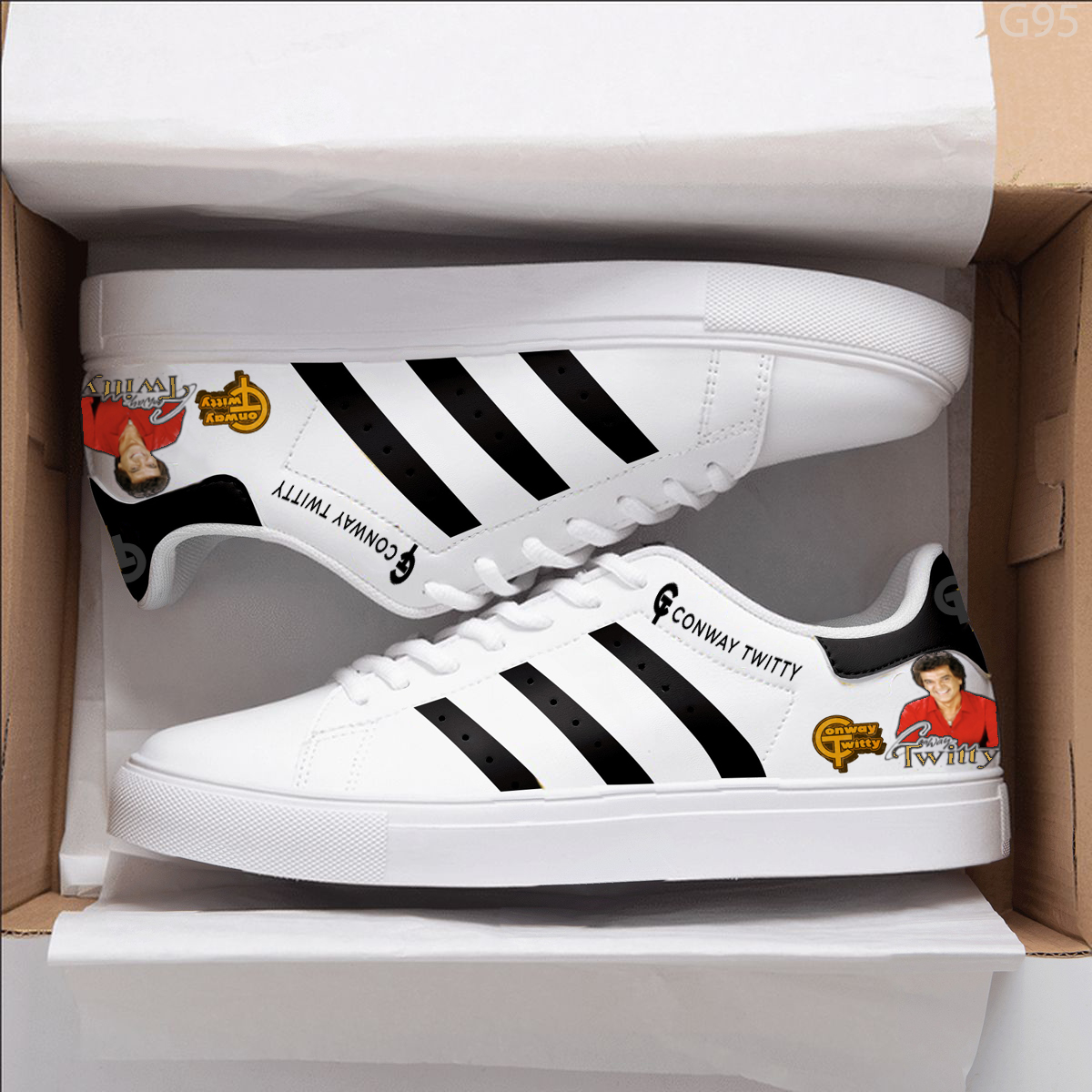 Conway Twitty Stan Smith Shoes 1 Conway Twitty Stan Smith Shoes