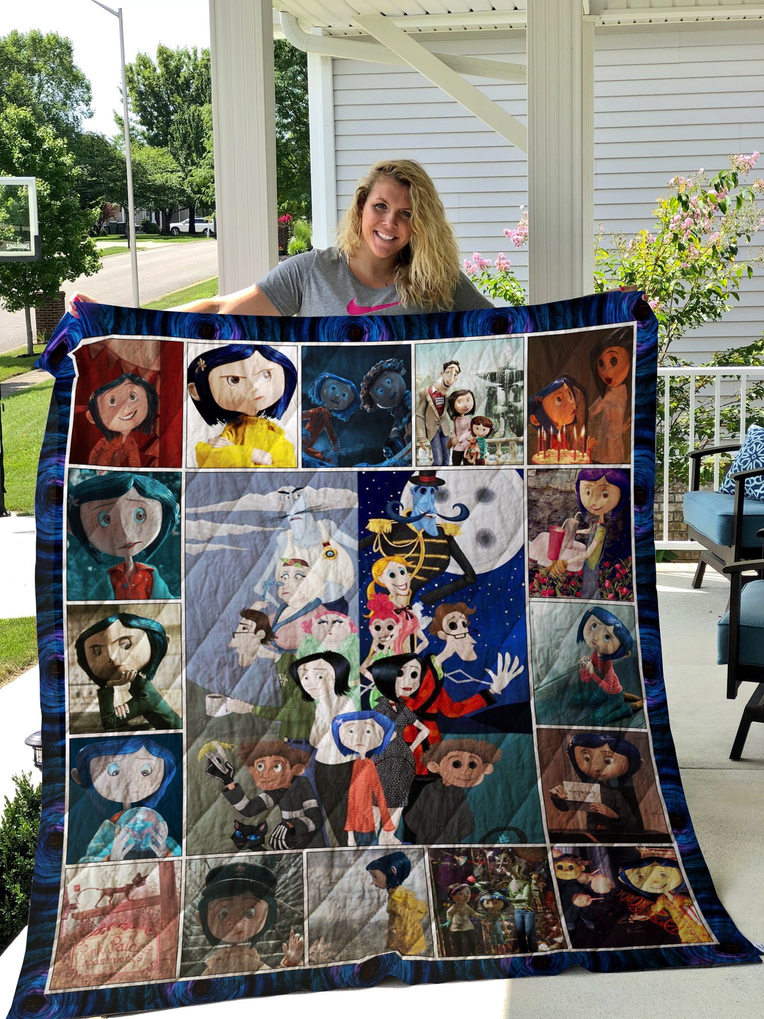 Coraline Blanket 1 Coraline Blanket