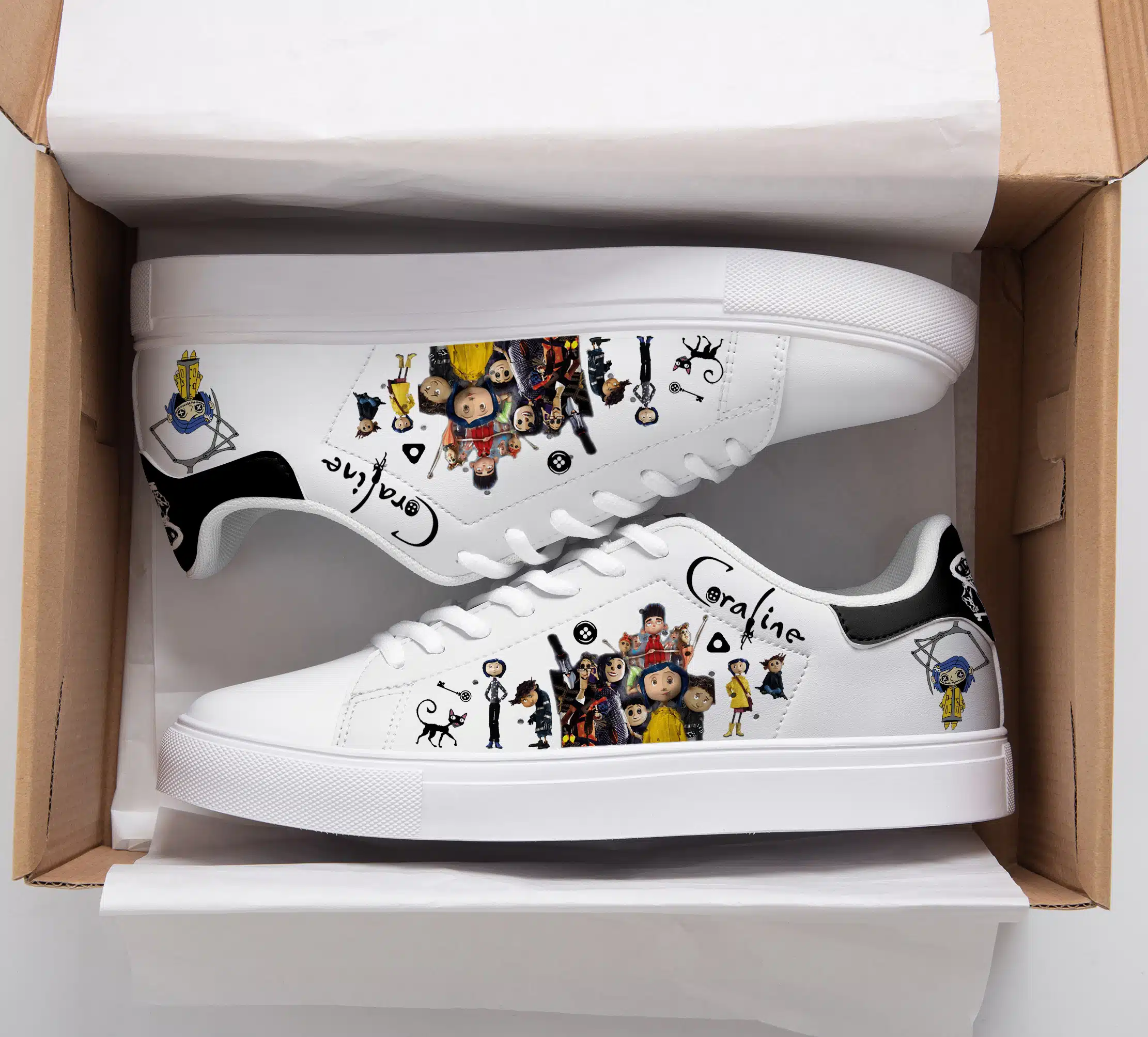 Coraline Stan Smith Shoes 1 Coraline Stan Smith Shoes