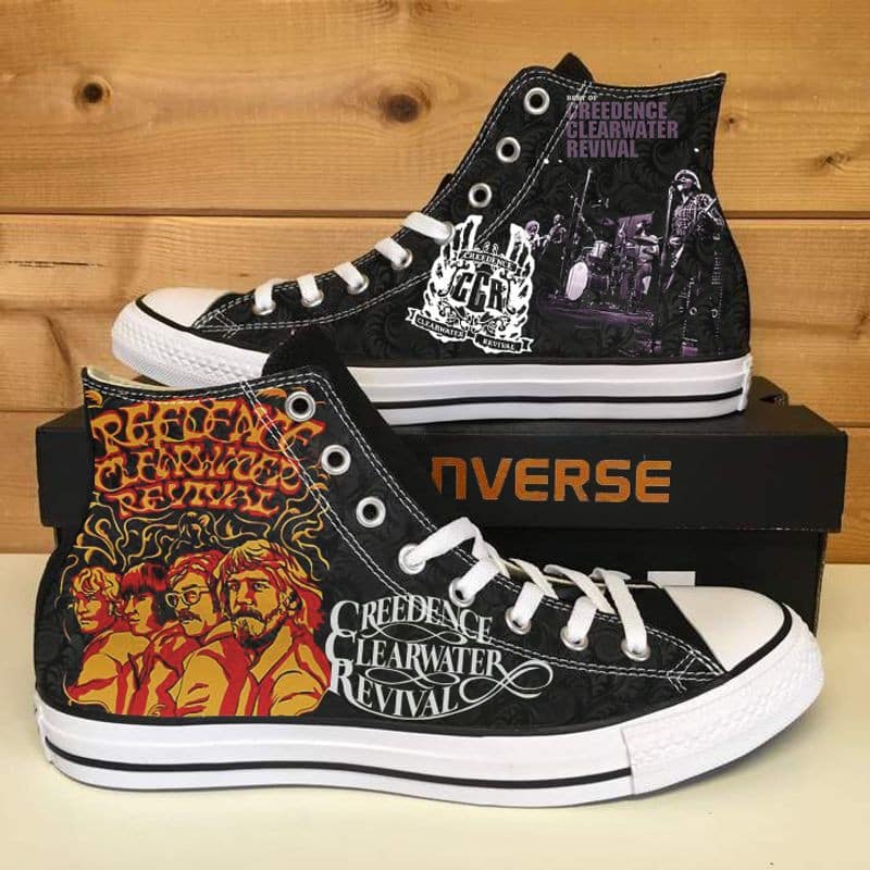 Creedence Clearwater Revival High Top Shoes 1 Creedence Clearwater Revival High Top Shoes