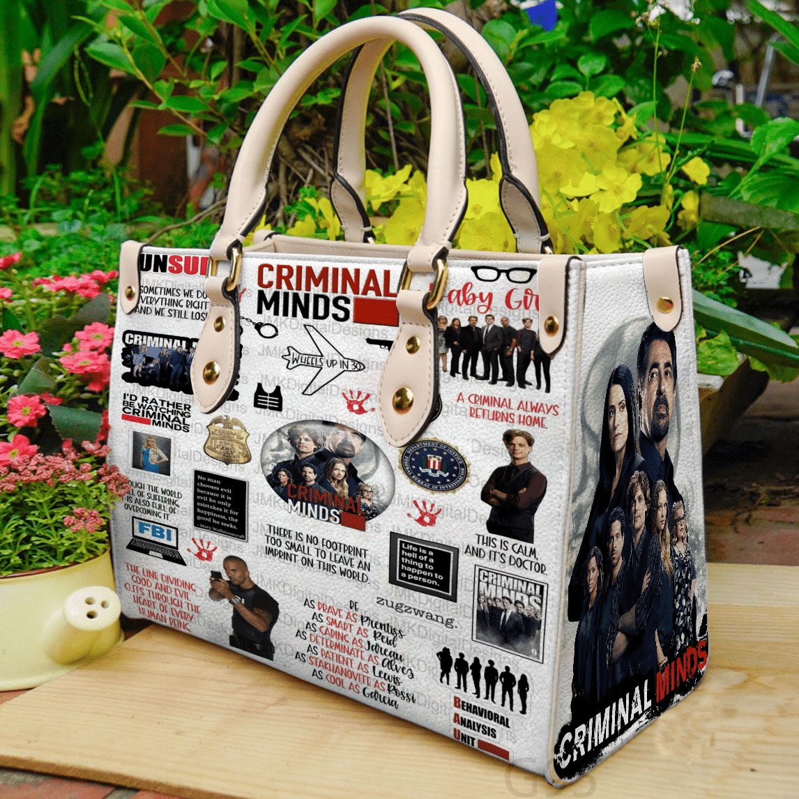 Criminal Minds 1A Leather Handbag 1 Criminal Minds 1A Leather Handbag