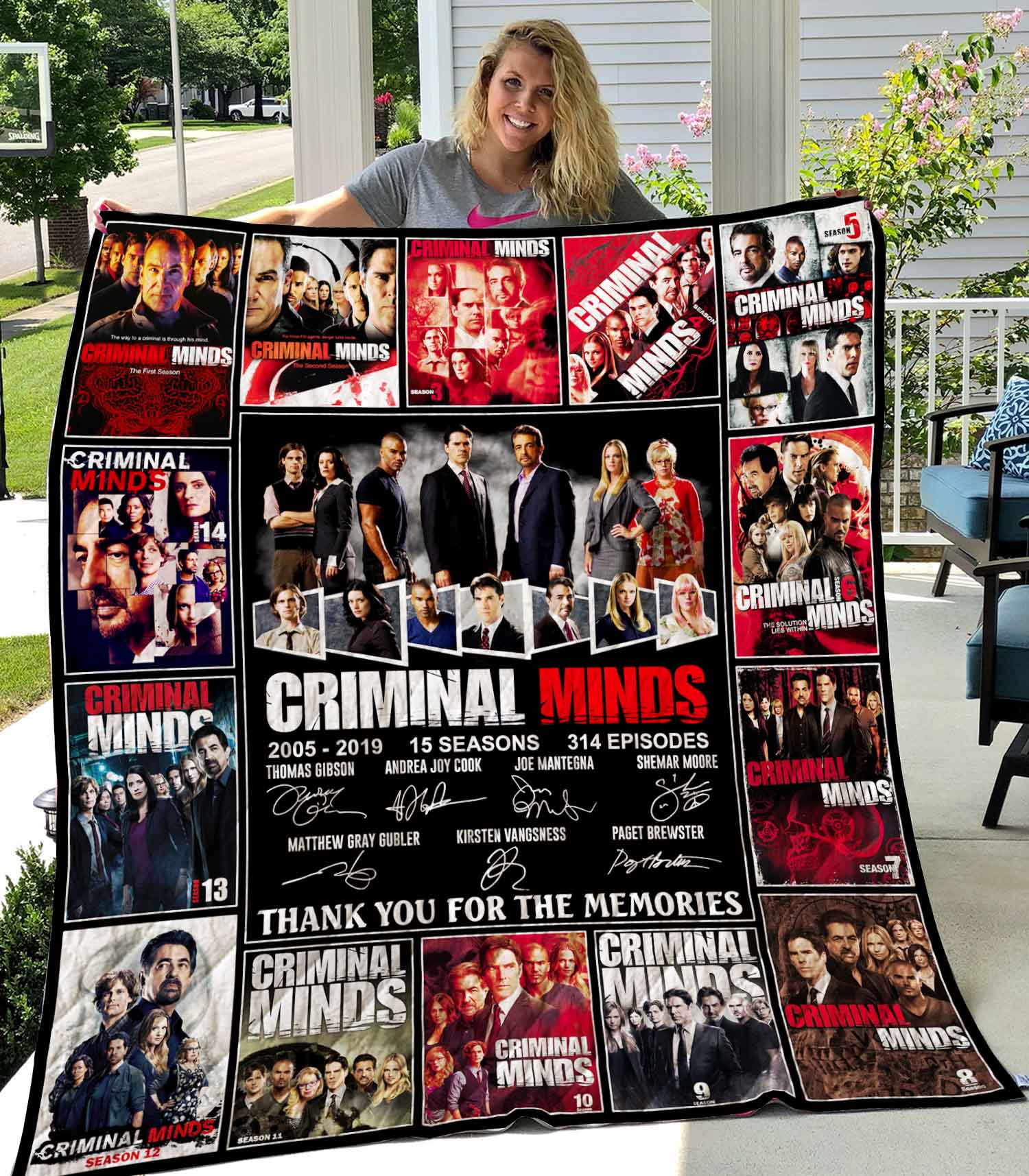 Criminal Minds 5 Blanket 1 Criminal Minds 5 Blanket
