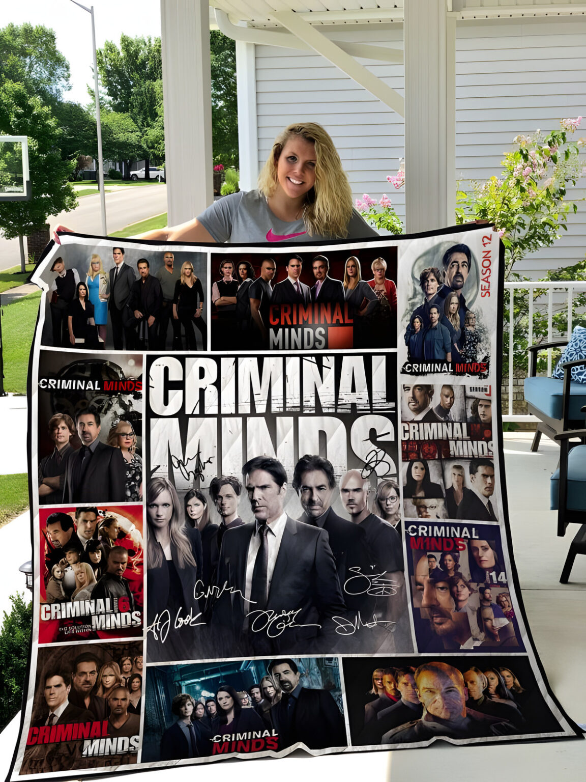Criminal Minds Blanket 1 Criminal Minds Blanket