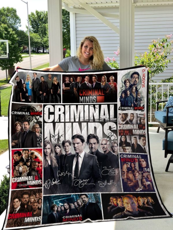 Criminal Minds Blanket 1 Criminal Minds Blanket