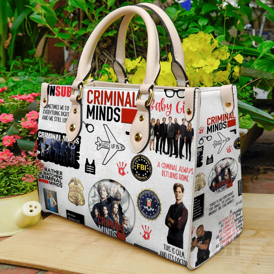 Criminal Minds Leather Handbag 1 Criminal Minds Leather Handbag