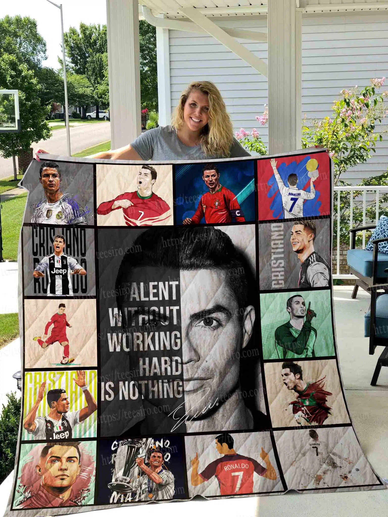 Cristiano Ronaldo Blanket 1 Cristiano Ronaldo Blanket