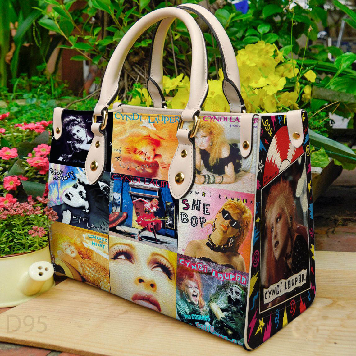 Cyndi Lauper Leather Handbag 1 Cyndi Lauper Leather Handbag
