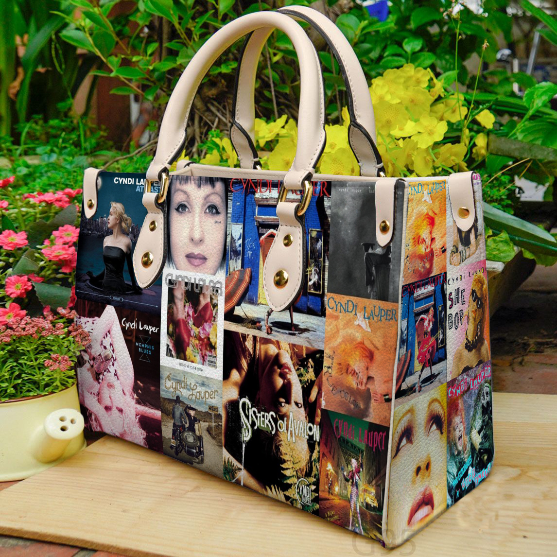Cyndi Lauper Leather Handbag 1 Cyndi Lauper Leather Handbag