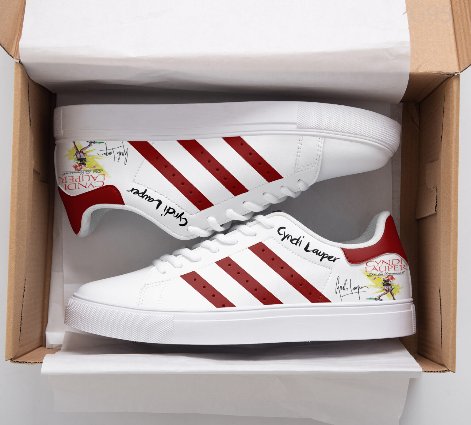 Cyndi Lauper Stan Smith Shoes 1 Cyndi Lauper Stan Smith Shoes