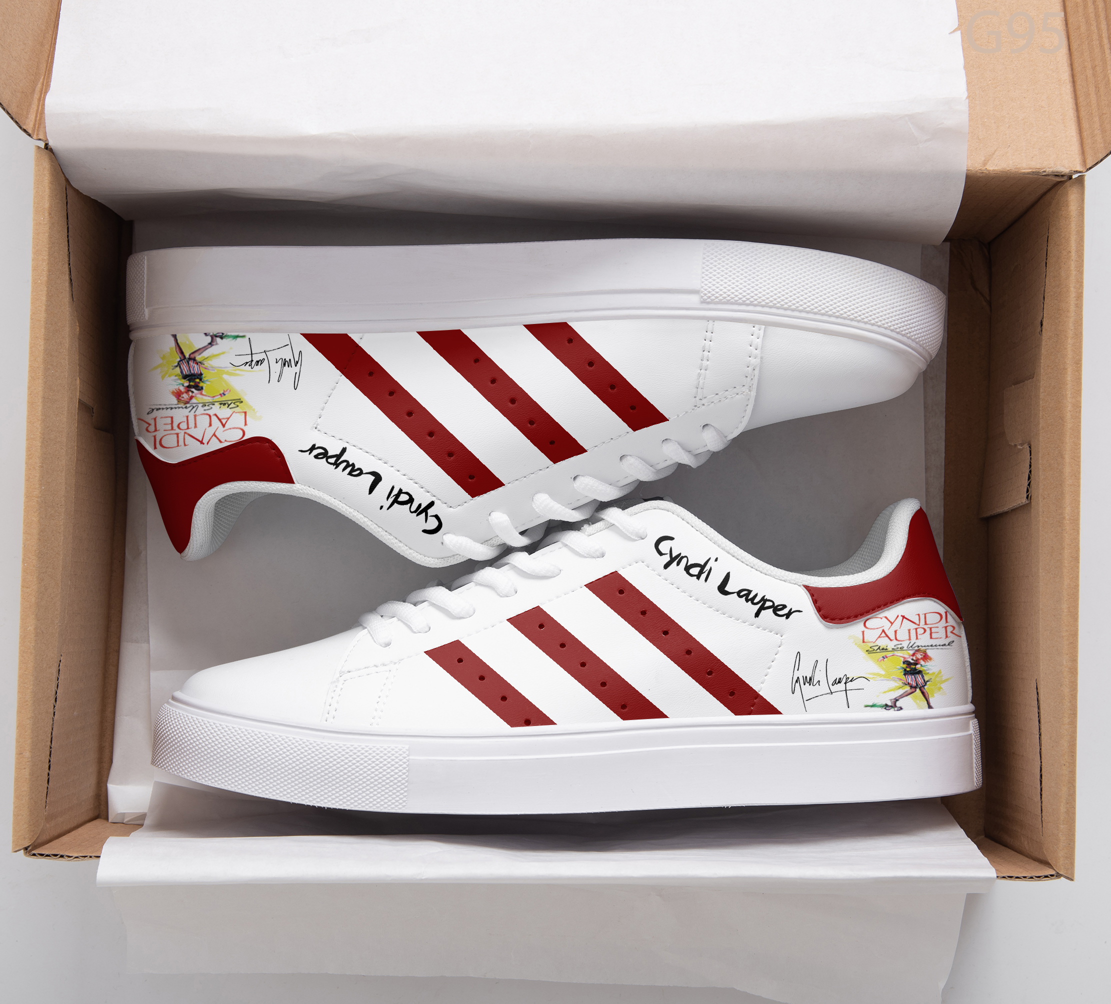 Cyndi Lauper Stan Smith Shoes 1 Cyndi Lauper Stan Smith Shoes