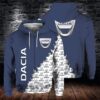Dacia Hoodie Zip Hoodie 3D