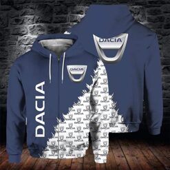Dacia Hoodie Zip Hoodie 3D