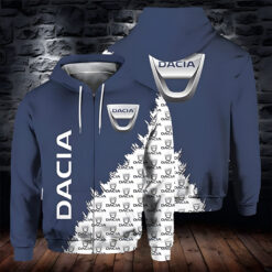 Dacia Hoodie Zip Hoodie 3D