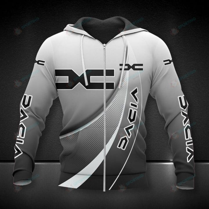 Dacia Lover Hoodie Zip 1 Dacia Lover Hoodie Zip