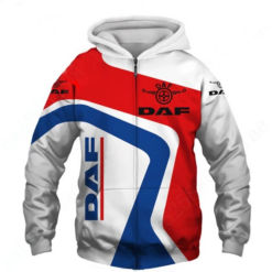 Daf Hoodie Zip Hoodie 3D