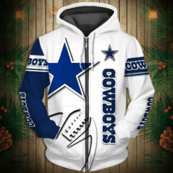 Dallas Cowboys 1 Hoodie Zip Hoodie 3D