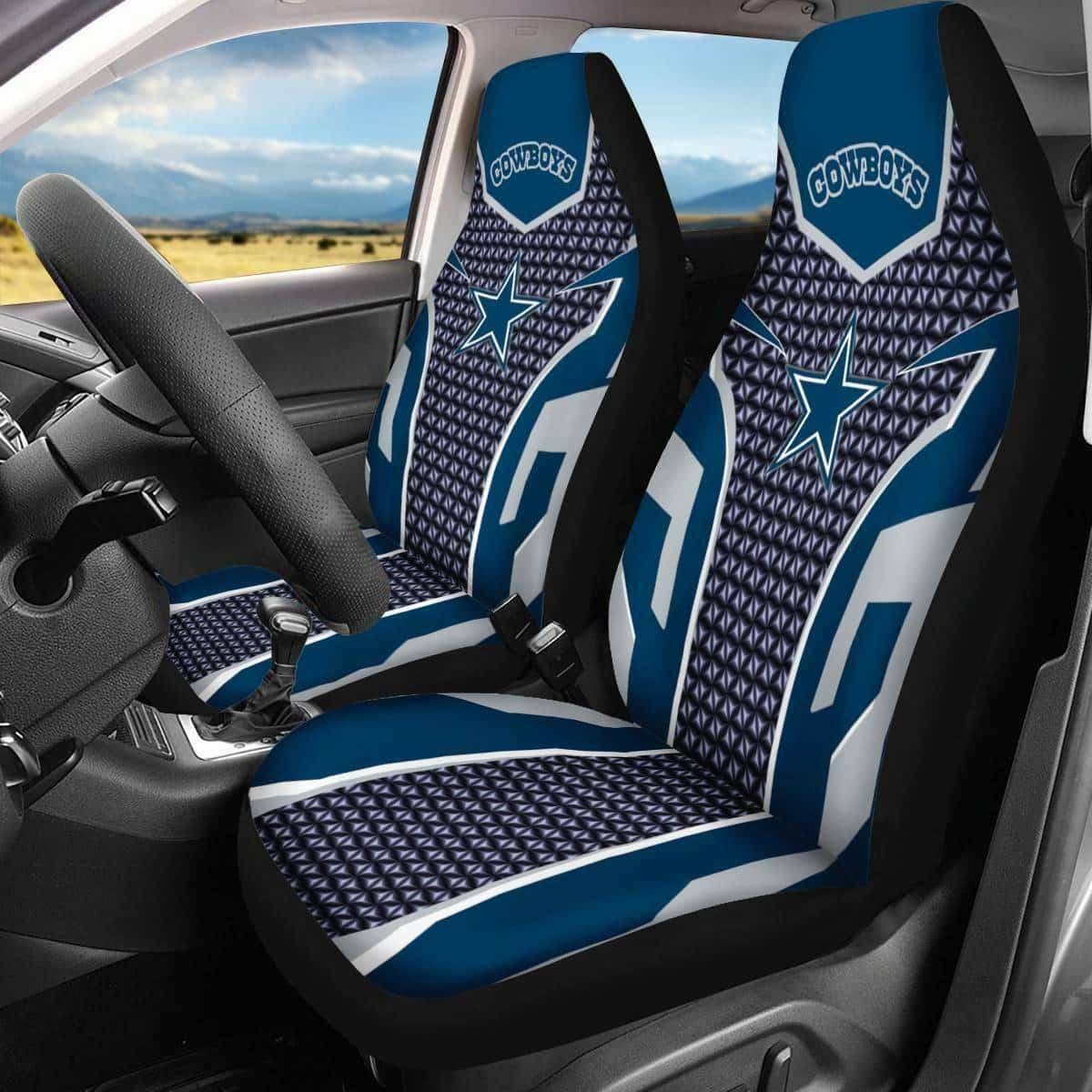 Dallas Cowboys 1 Seat Covers 1 Dallas Cowboys 1 Seat Covers