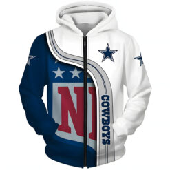 Dallas Cowboys 7 Hoodie Zip Hoodie 3D