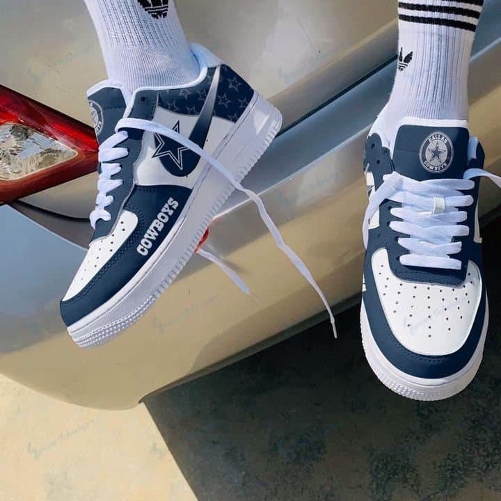Dallas Cowboys Air Force Shoes 1 Dallas Cowboys Air Force Shoes