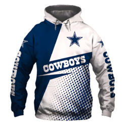 Dallas Cowboys Hoodie Zip Hoodie 3D