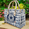 Dallas Cowboys I0 Leather Handbag