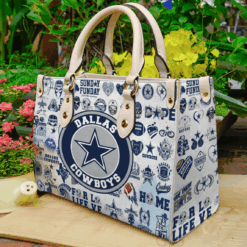 Dallas Cowboys I0 Leather Handbag