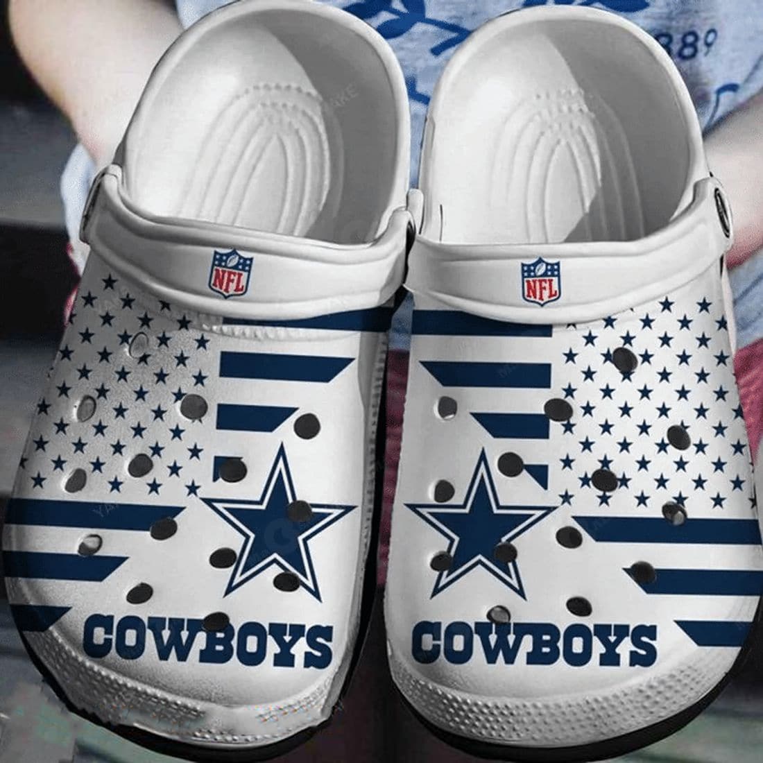 Dallas Cowboys Lover Best NFL Soft Clogs 1 Dallas Cowboys Lover Best NFL Soft Clogs