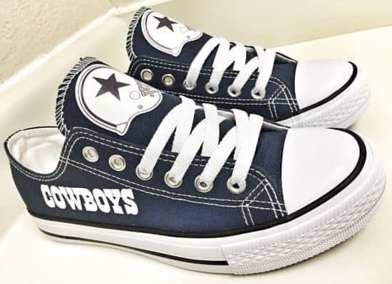 Dallas Cowboys Low Top Shoes 1 Dallas Cowboys Low Top Shoes