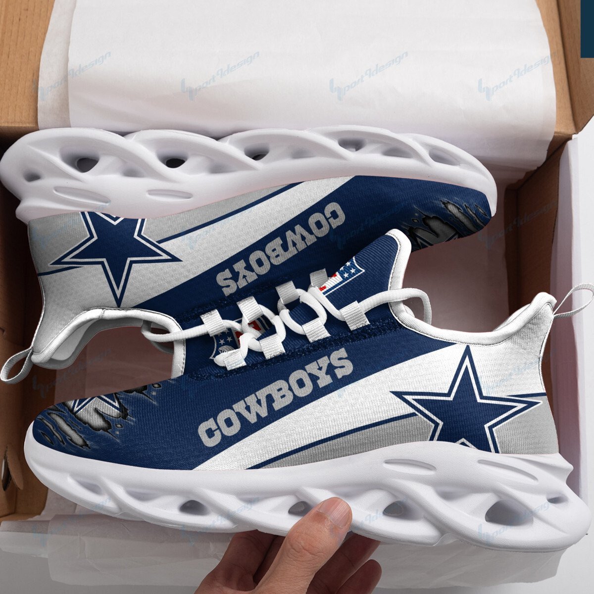 Dallas Cowboys Max Soul Shoes 1 Dallas Cowboys Max Soul Shoes
