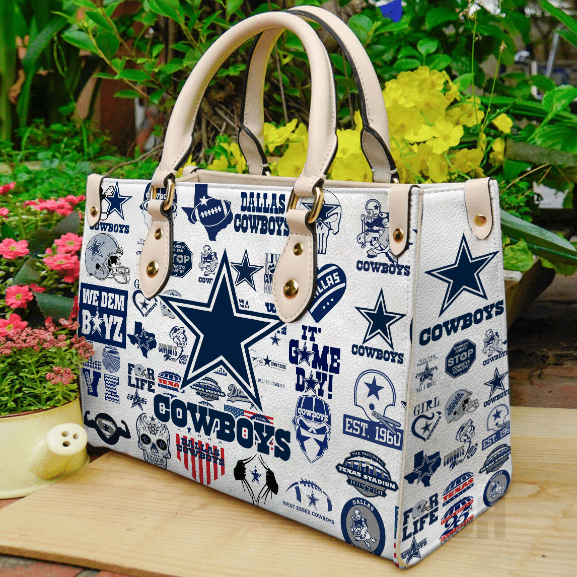Dallas Cowboys NFL Lover Leather Handbag 1 Dallas Cowboys NFL Lover Leather Handbag