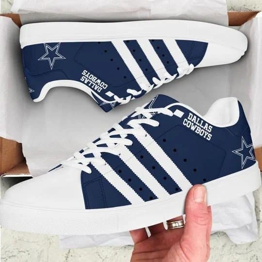 Dallas Cowboys Stan Smith Shoes 1 Dallas Cowboys Stan Smith Shoes