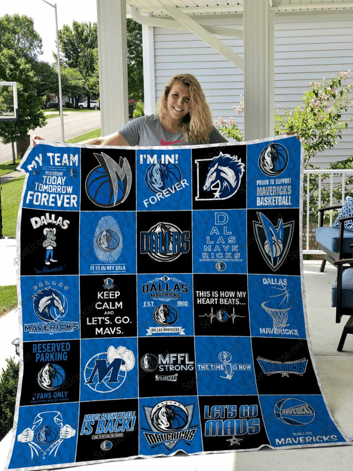Dallas Mavericks Blanket 1 Dallas Mavericks Blanket