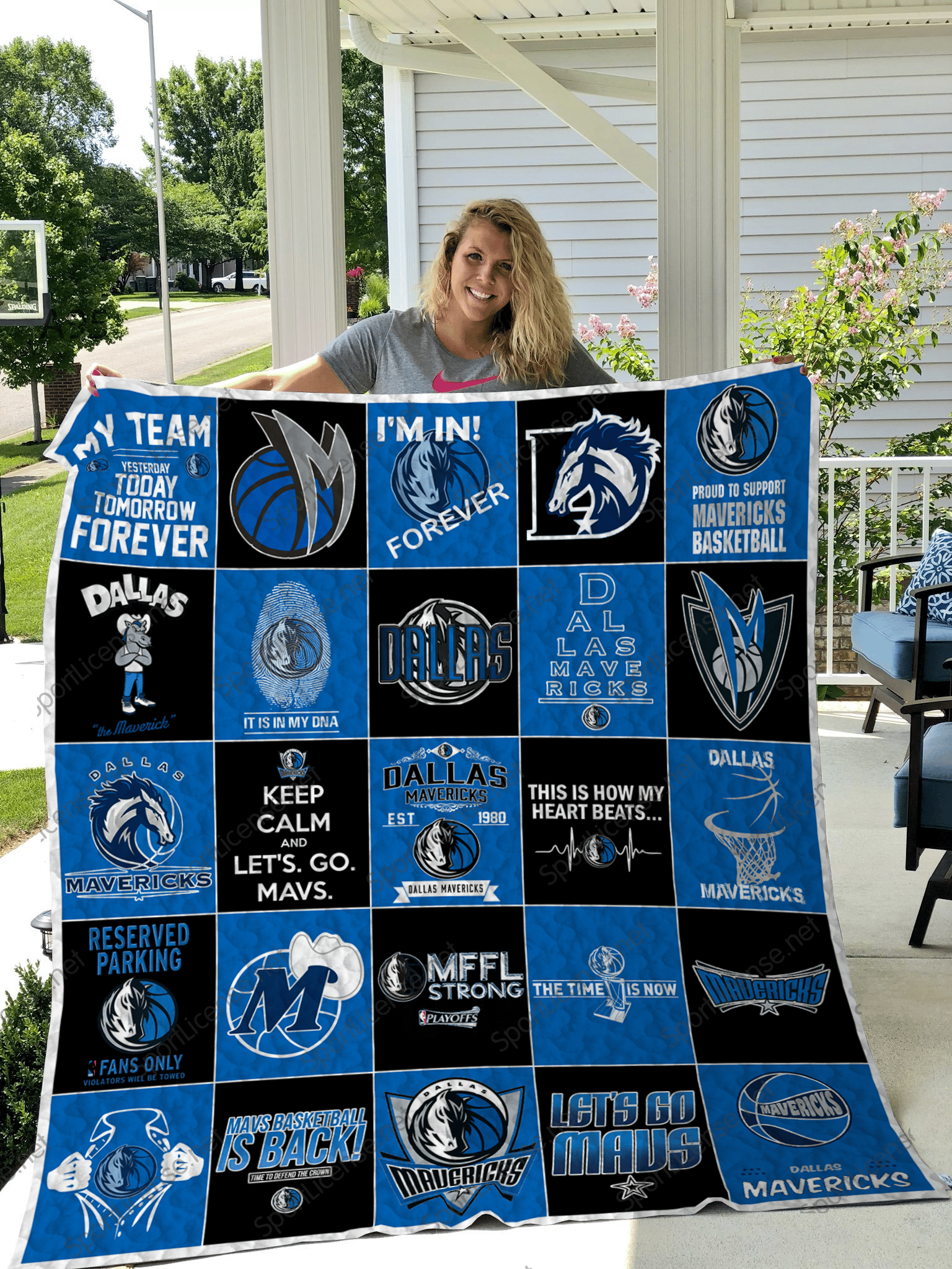 Dallas Mavericks Blanket 1 Dallas Mavericks Blanket