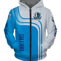 Dallas Mavericks Hoodie Zip Hoodie 3D