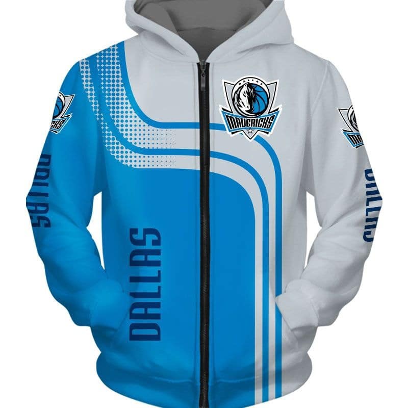 Dallas Mavericks Hoodie Zip Hoodie 3D 1 Dallas Mavericks Hoodie Zip Hoodie 3D