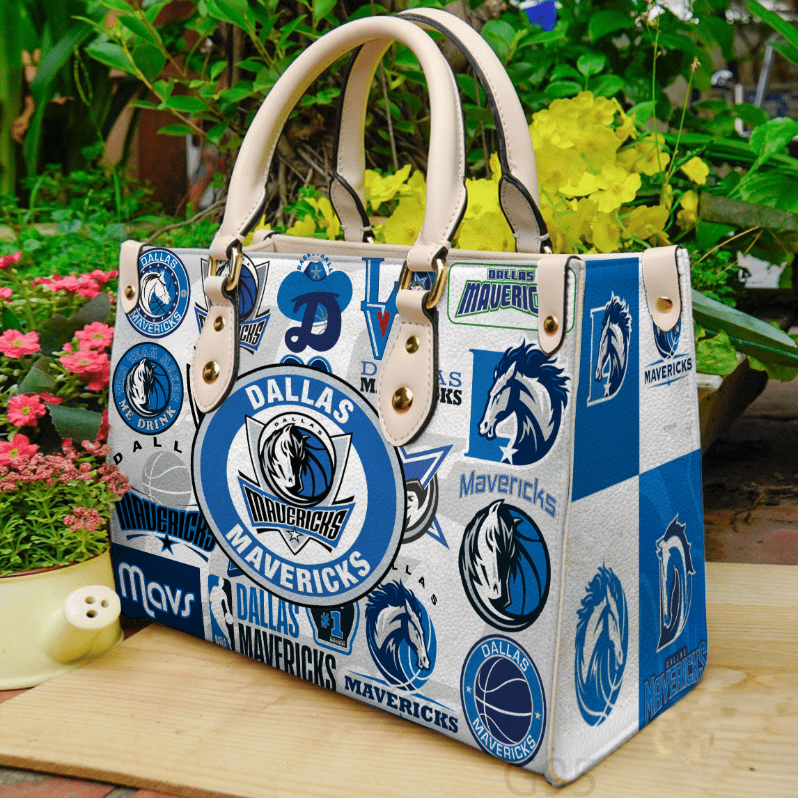 Dallas Mavericks I0 Leather Handbag 1 Dallas Mavericks I0 Leather Handbag