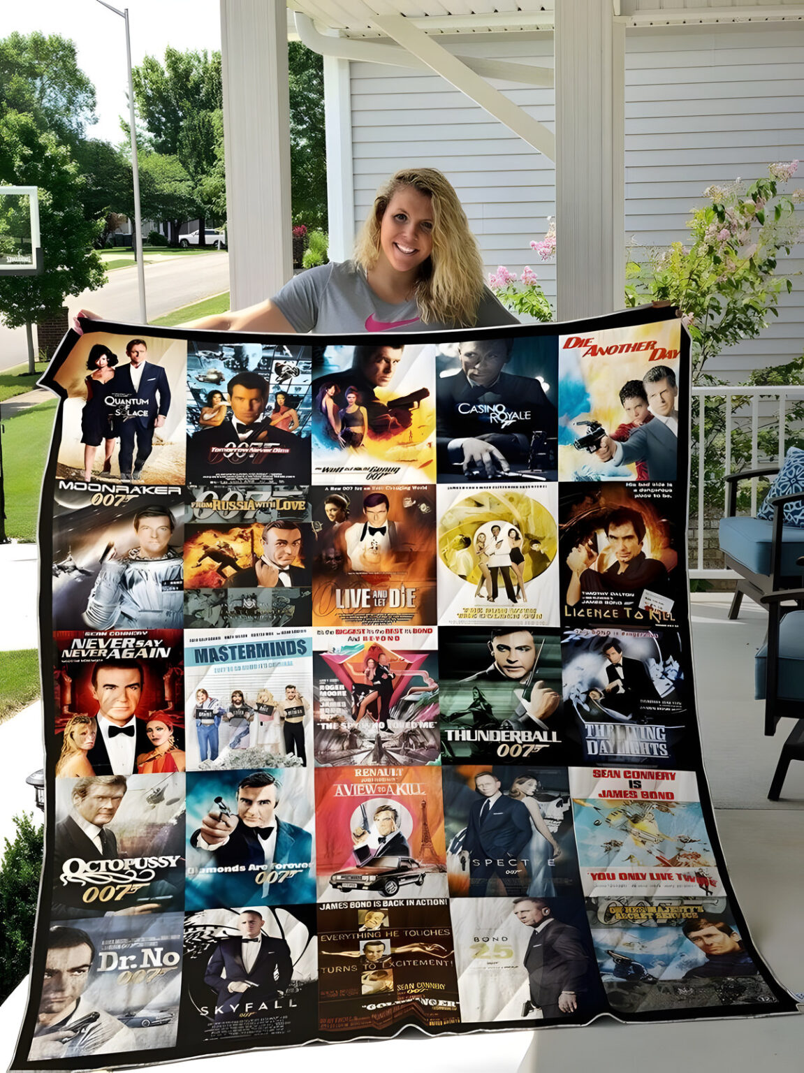 Daniel Craig 007 Blanket 1 Daniel Craig 007 Blanket