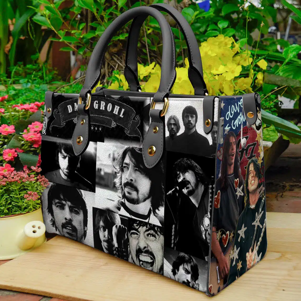 Dave Grohl Leather Handbag 1 Dave Grohl Leather Handbag