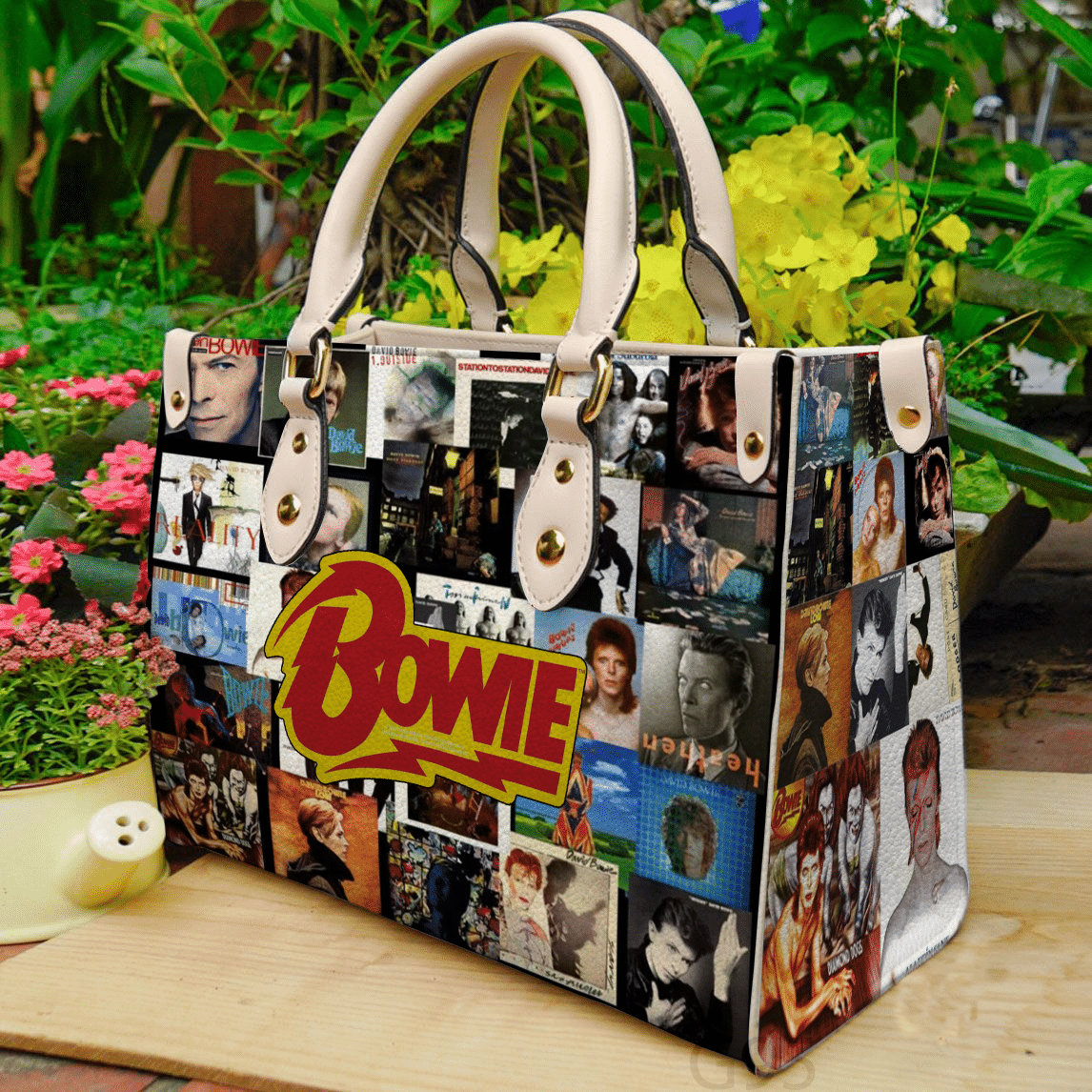 David Bowie A0 Leather Handbag 1 David Bowie A0 Leather Handbag